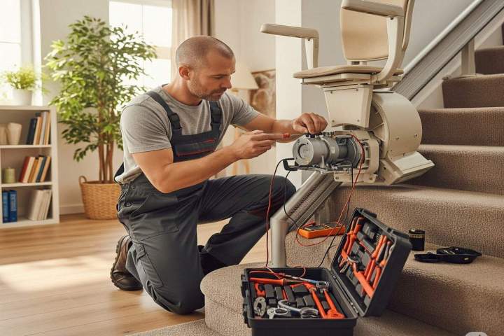 Dépannage de monte escalier